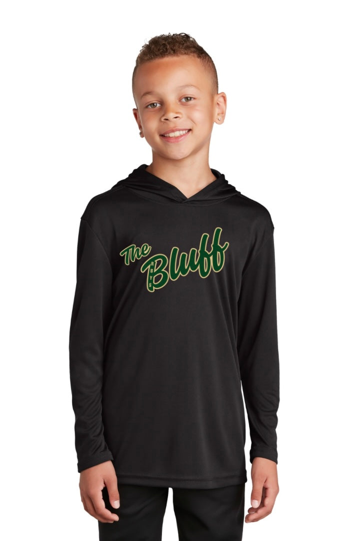 RBYS THE BLUFF Hoodie TShirt - Adult & Youth - Black