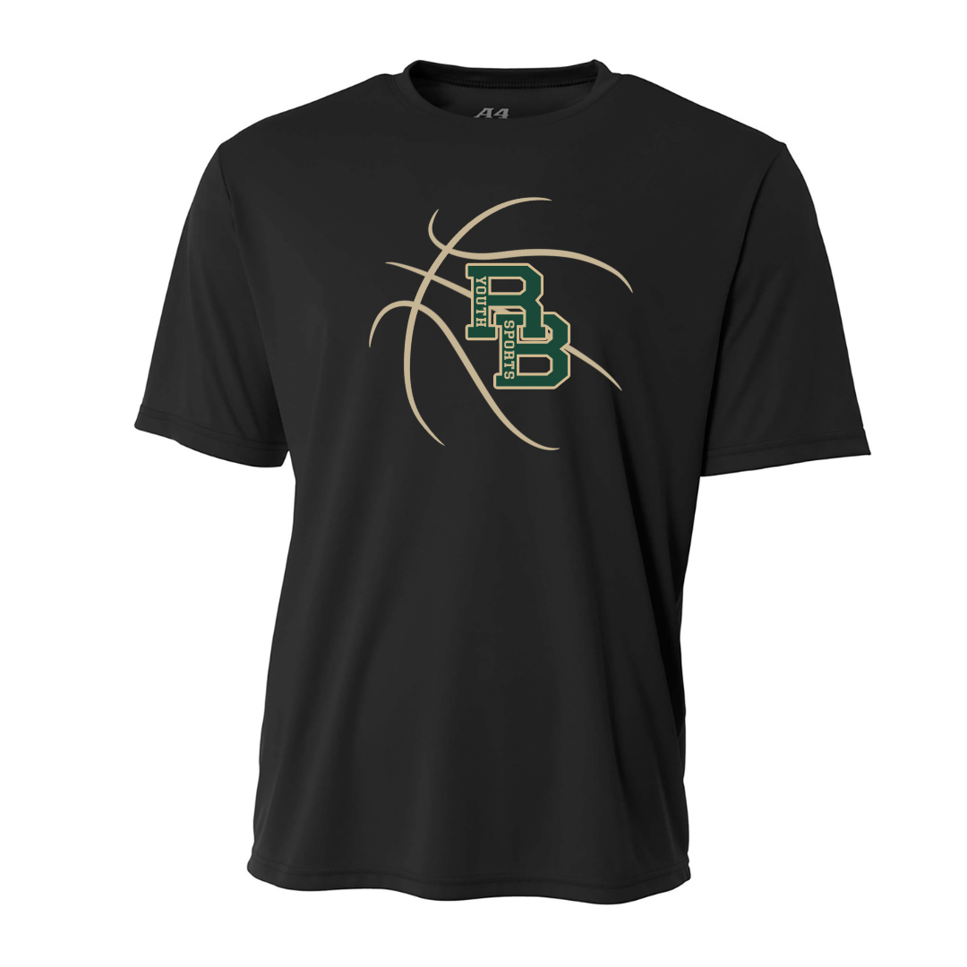 RBYS Basketball A4 short sleeve black shirt