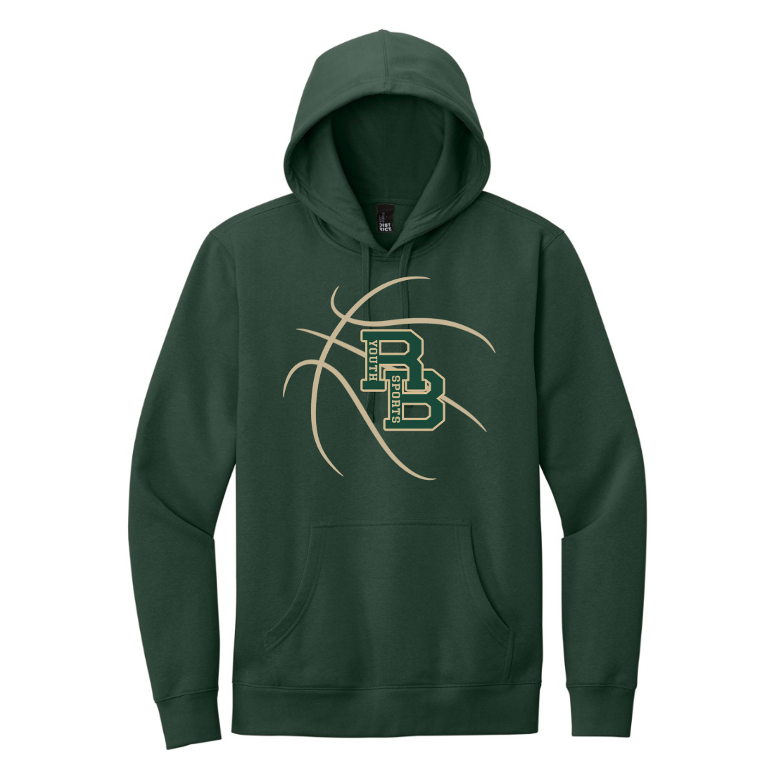 RBYS Basketball green hoodie