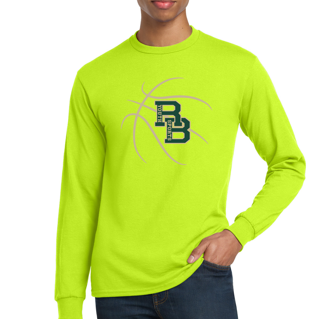RBYS Basketball Neon Gildan long sleeve shirt