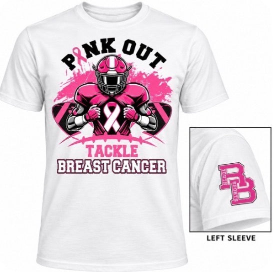White Breast Cancer T-Shirt