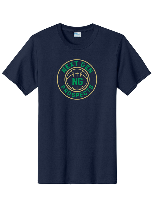 Navy Gildan t-shirt (full color logo)