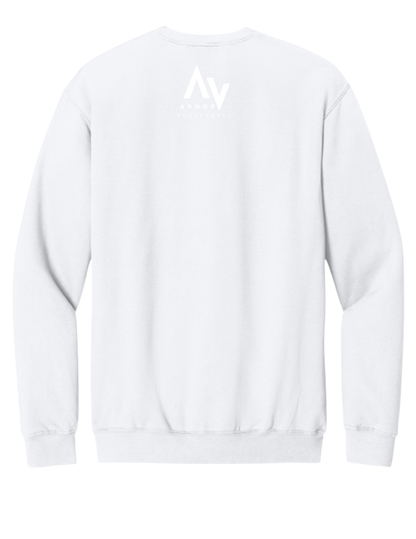 White Gildan Crewneck God is Greater..