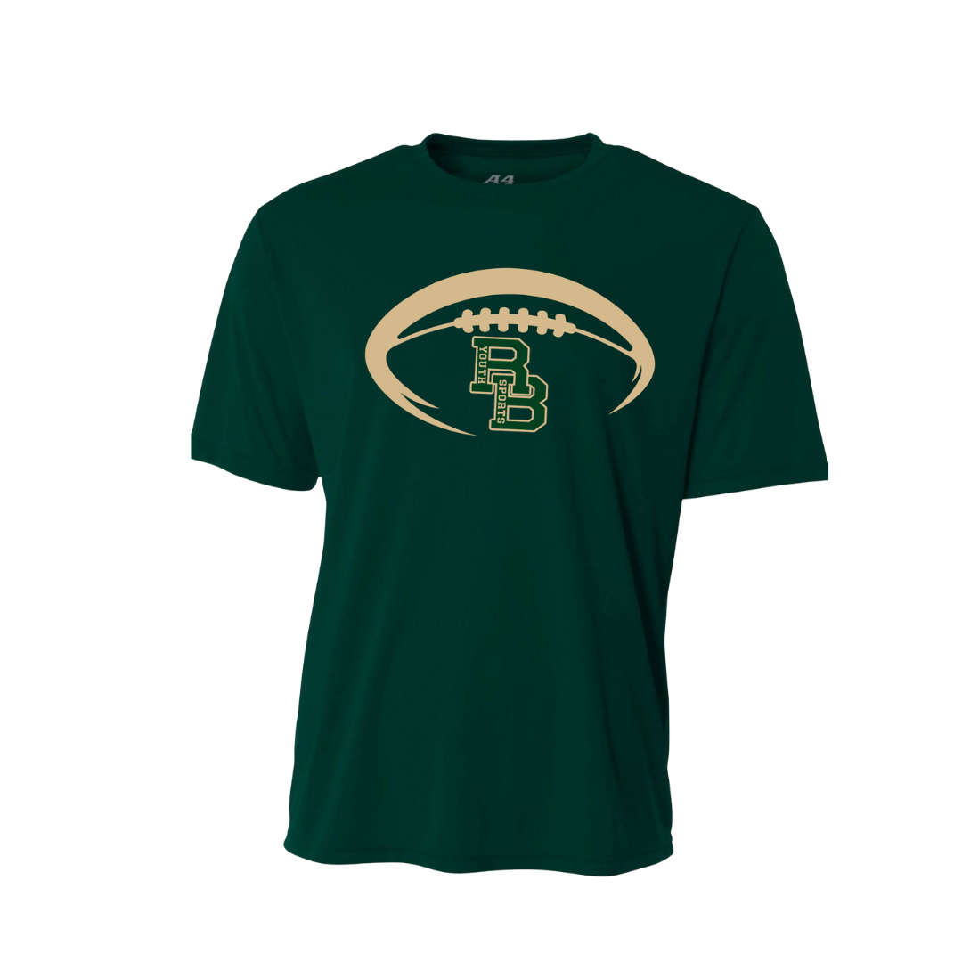 RBYS Football A4 Sport TShirt - Adult & Youth - Green