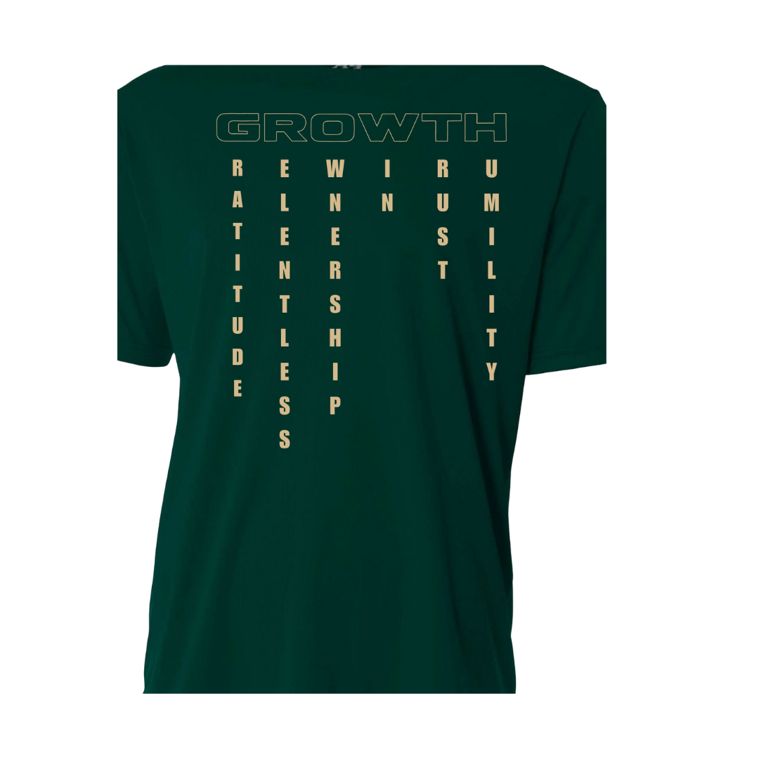 RBYS Football A4 Sport TShirt - Adult & Youth - Green