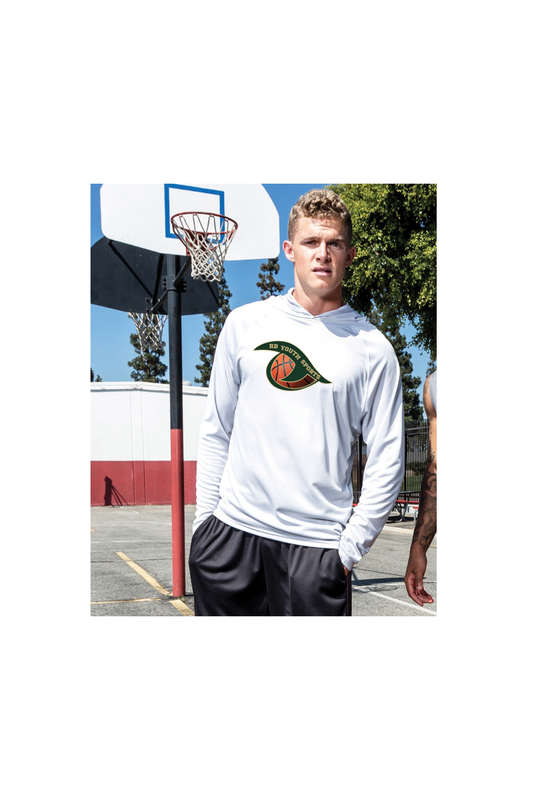 RBYS Basketball A4 LONG SLEEVE HOOD TEE - Style 3409R