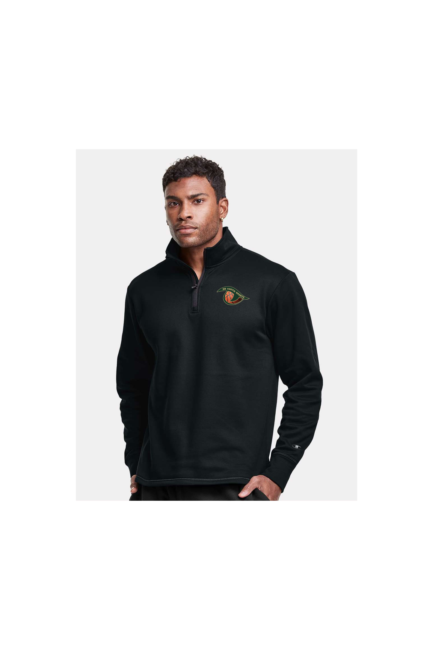 RBYS Basketball Champion SPORT 1/4 ZIP Jacket - Style CHP19N