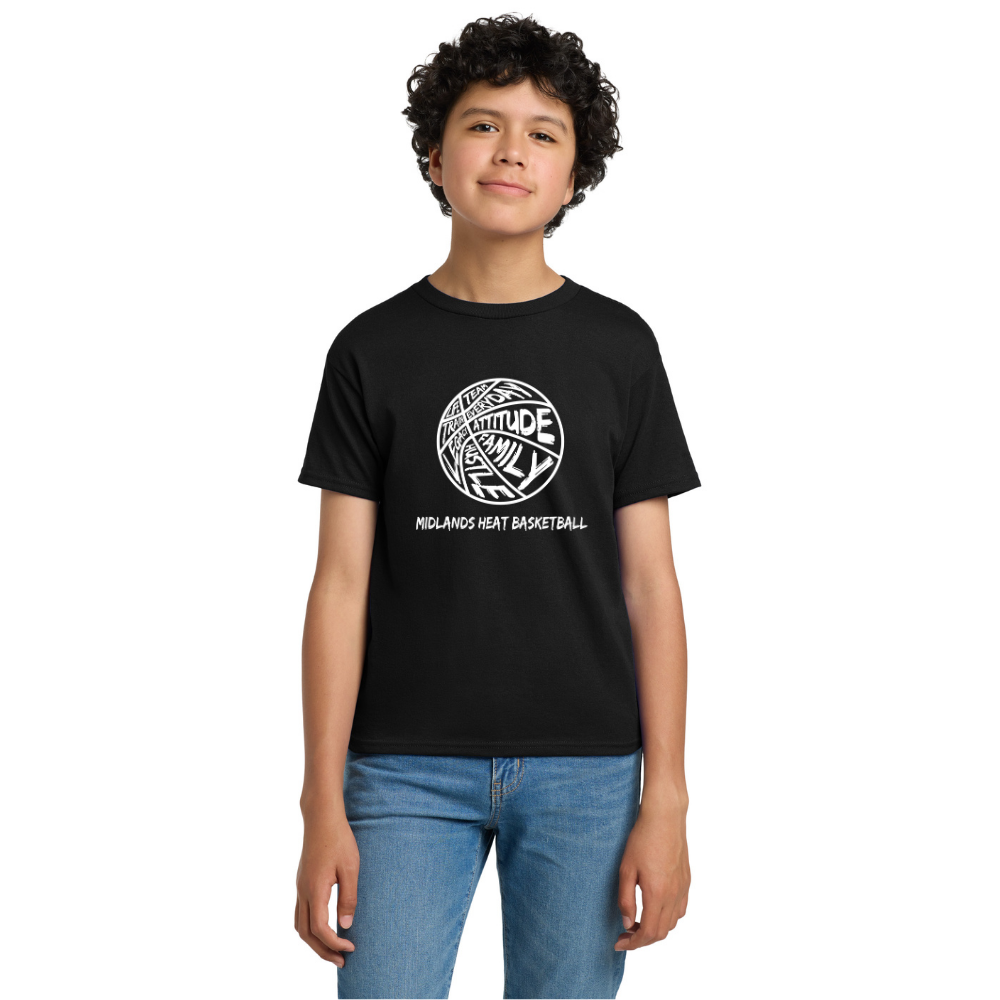 Hanes Youth T-Shirt Black- Family Logo