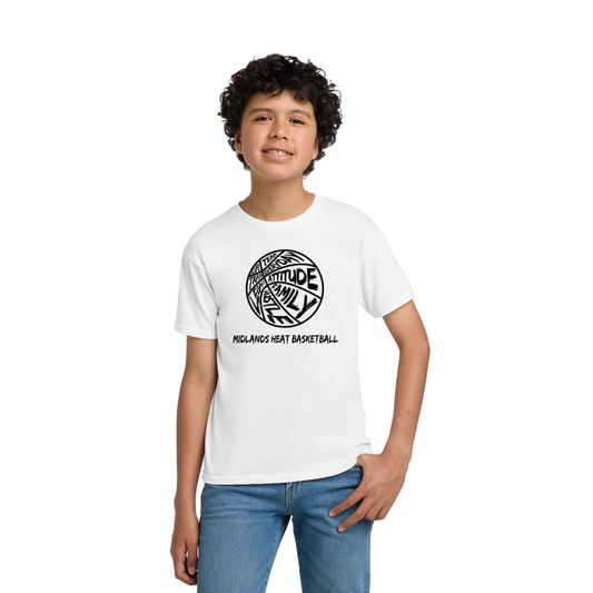 Hanes Youth White T-Shirt - Family Logo
