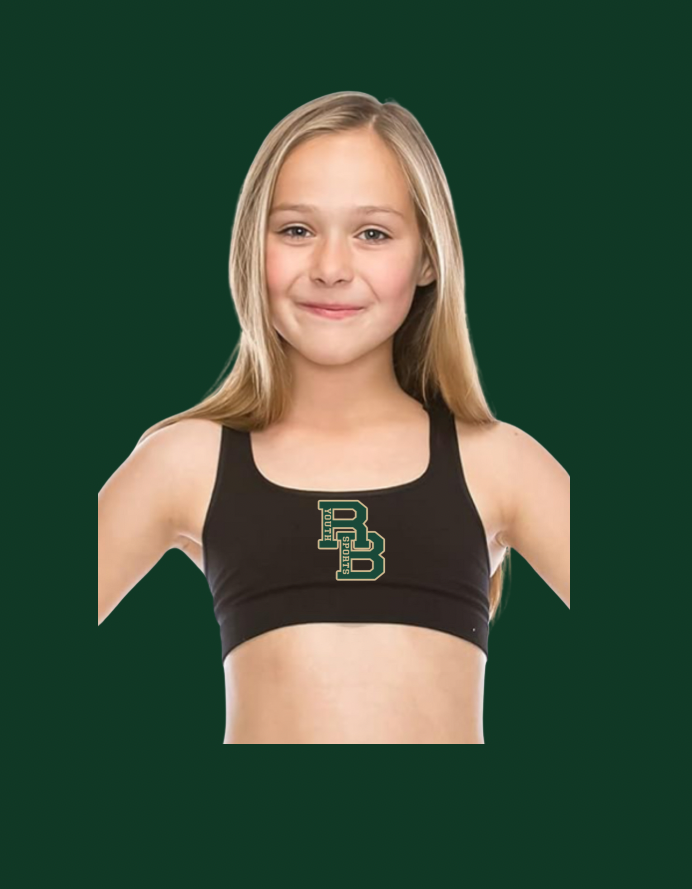 Cheer sports bra