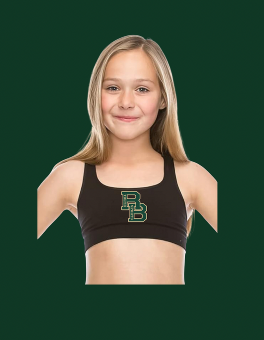 Cheer sports bra
