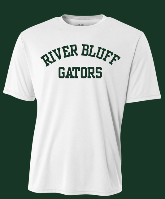 River Bluff gators white next level, short sleeve T-shirt