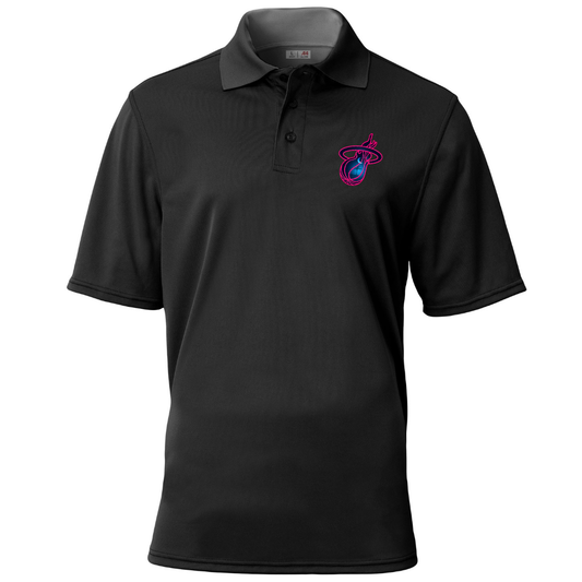 Midlands Heat Black A4 Polo