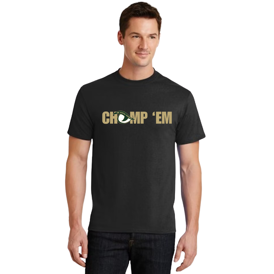 RBYS Football Chomp 'Em TShirt - Black