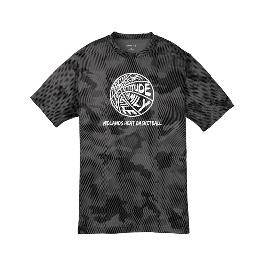 Sport-Tek® CamoHex Black T-Shirt- Family Logo