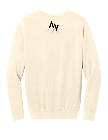 Cream Comfort Colors Crewneck God is Greater..