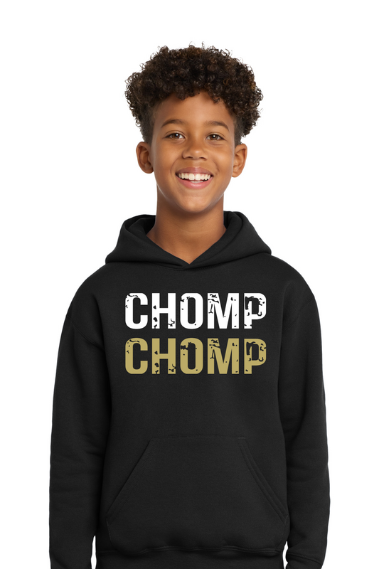 Chomp Chomp Gator Football Hoodie - (Youth Sizes Available)