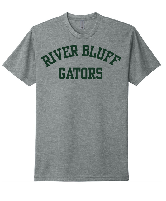 River Bluff Gators Gray Next Level ss T-shirt