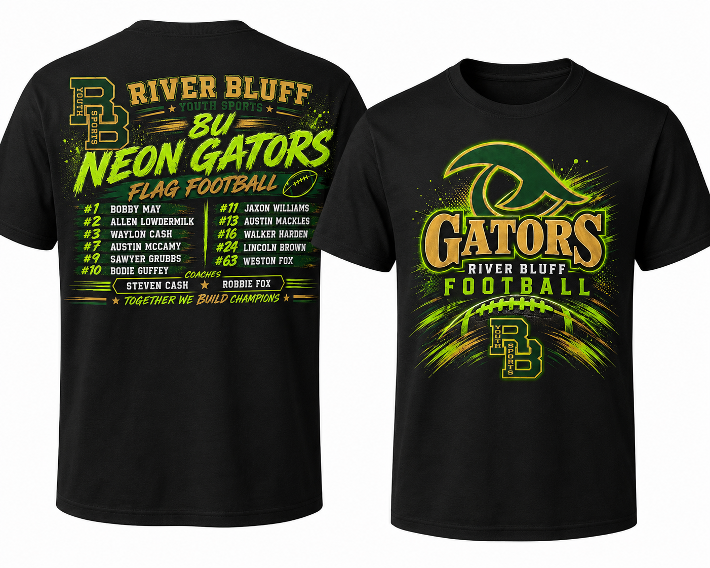 Neon Green Team GILDAN T-Shirt