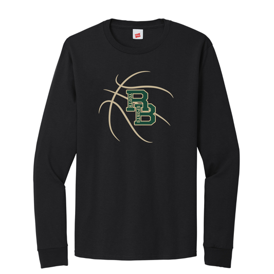 RBYS Basketball A4 long sleeve black shirt