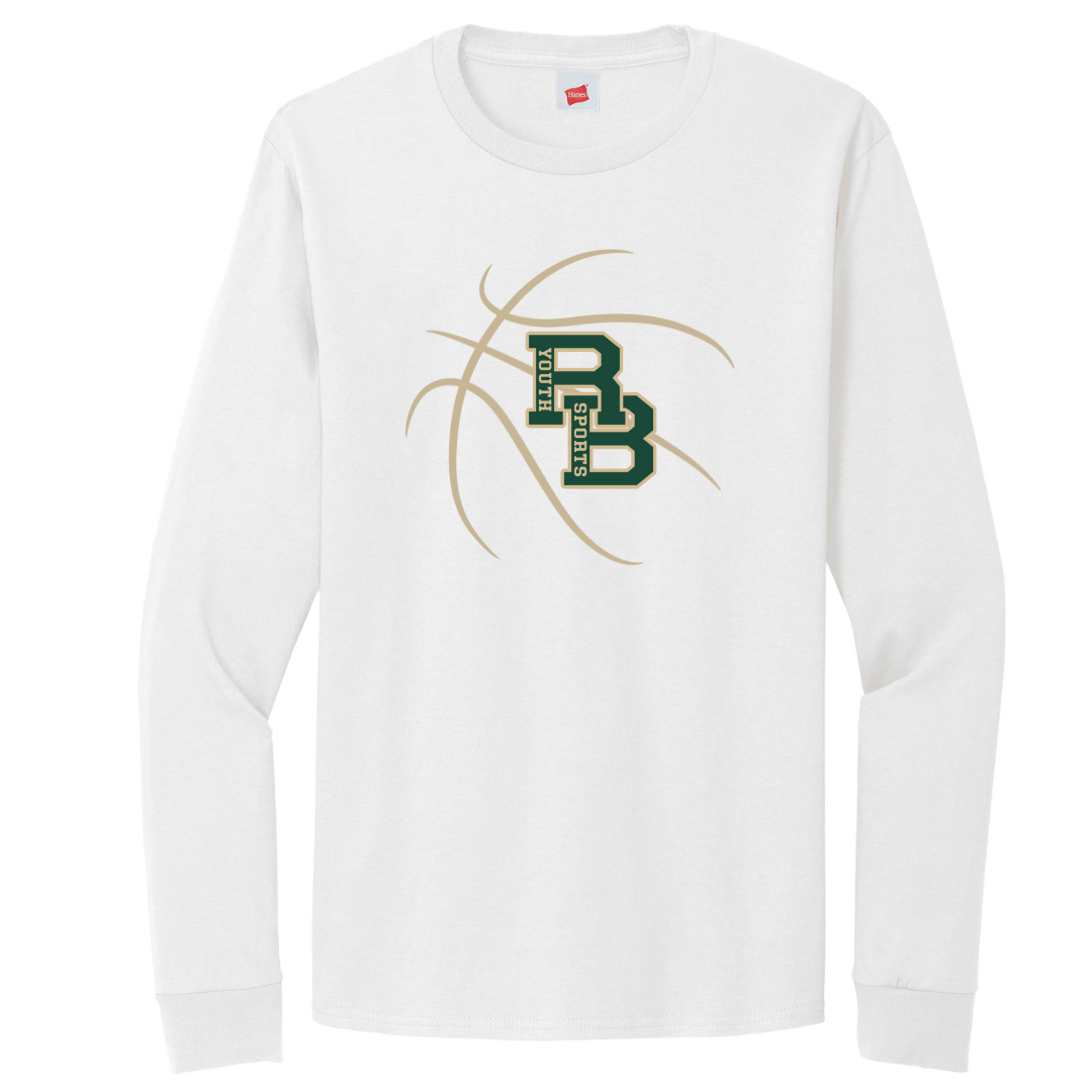 RBYS Basketball A4 long sleeve white shirt