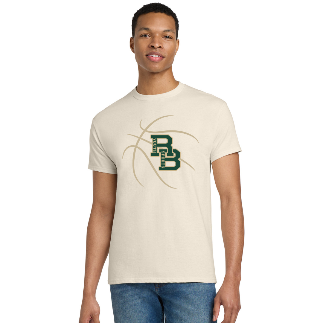 RBYS Basketball Gold Gildan short sleeve shirt