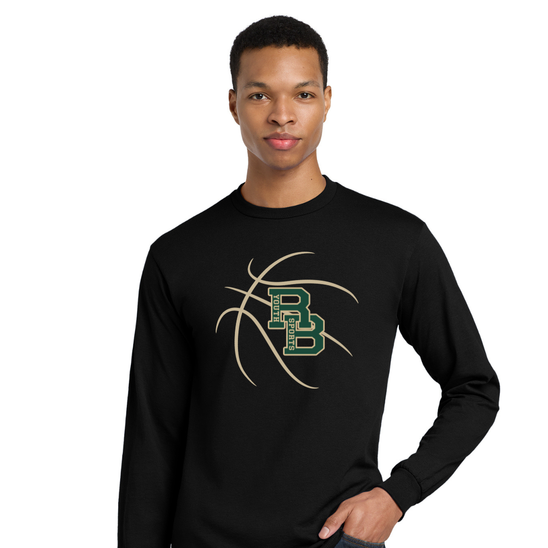 RBYS Basketball Black Gildan long sleeve shirt