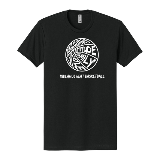 Next Level - CVC Black T-Shirt - Family Logo