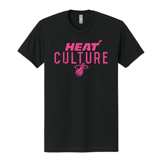Next Level - CVC Black T-Shirt - Heat Culture